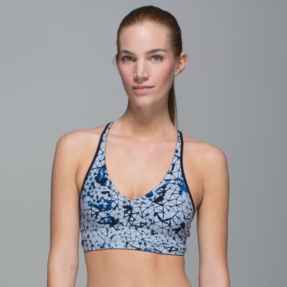 lululemon athletica Other - Lululemon Retreat Reversible Sports Bra, Naval Blue/Star Crushed, Size 2